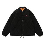 Куртка quilted coach jacket 'black' Human Made, черный - фото