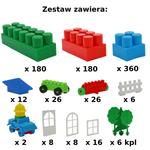 Строительные Блоки В Большом Сундуке Для Девочек - 1000 Элементов Inna marka - фото 3