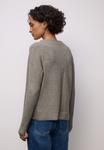 Джемпер Street One STRUKTURMIX PULLOVER, Braun/Mottled Beige - фото 3