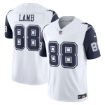 Мужское джерси CeeDee Lamb White Dallas Cowboys Alternate Vapor FUSE Limited Nike - фото