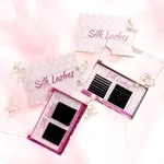 Наращивание ресниц, изгиб С, 8 мм, 1 упаковка. Looksus Lashes Silk lashes c 0,07 - фото 2