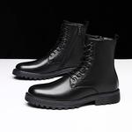 Ботинки Martin мужские черный Qiaonai - фото 3