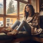 Зимние ботинки женские Au&Mu, серый - фото 13