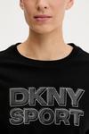 Футболка из хлопка Dkny, черный - фото 5