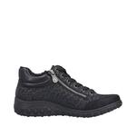 Ботильоны на шнуровке Rieker, Black - фото 2