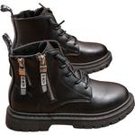 Теплые противоскользящие детские ботинки WARRIOR, черный - фото 3