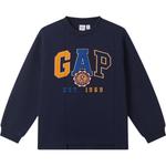 Свитшот 2024 осень-зима детский GAP, серый - фото 3