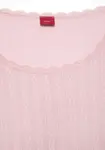 Пижамный топ S.Oliver из ажурной вязки, розовый - фото 6