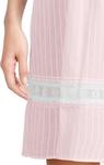 Ночная рубашка Eileen West Cotton Dobby Stripe Woven Sleeveless Short Nightgown, цвет Solid Blush - фото 4