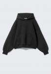 Худи Weekday OVERSIZED SCUBA HOODIE, Black - фото 4