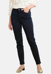 Брюки LolaLiza HIGH WAIST SLIM, Navy Basic/Nude - фото