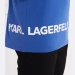 Рубашка поло стандартного кроя Karl Lagerfeld, синий - фото 4