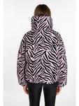 Куртка faina MiZebra Print, цвет mauve zebra - фото 4
