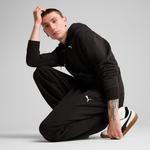 Мужская толстовка с капюшоном Puma Wardrobe Essentials, черный - фото 3