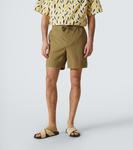 Льняные бермуды Alex Orlebar Brown, Agave Green - фото 3