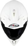 Мотокроссовый шлем Suomy x-wing plain e06, White - фото 8