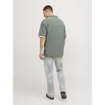 Рубашка Jack & Jones Mykonos Plisse, зеленый - фото 2