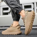 Кроссовки мужские Lifestyle Shoes Men Low-Top Khaki Binary - фото 7