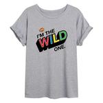 Футболка Uno для юниоров с рисунком «I’m The Wild One» Licensed Character - фото