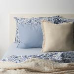 Простыня Ikea Dvala, 150х260 см, светло-голубой - фото 3