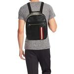 Кожаный рюкзак мини мужской черный BALLY - фото 4