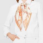 HERMES Шёлковый платок Della Cavalleria, Multicolor - фото 6