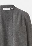 Вязаный кардиган COMMA, Mottled Grey - фото 5