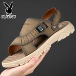 Пляжные сандалии мужские Playboy, хаки - фото 25