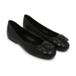 Кожаные балетки See by Chloé, черный - фото 2