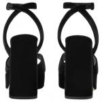 LOUIS VUITTON Сандалии Swing Platform One Strap, 8.5 см, женские, black - фото 6