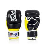 Перчатки Fairtex Super Sparring Grappling Gloves, черный/синий - фото 4