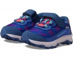 Кроссовки Merrell Moab Speed Low A/C Waterproof, цвет Blue/Berry/Turquoise - фото