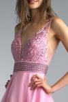 Вечернее платье без рукавов Basix Black Label, розовый - фото 3