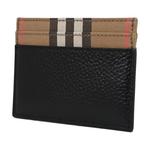 Burberry Кожаный кошелек унисекс черный - фото 2