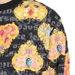 VERSACE Свитшот мужской черный - фото 6