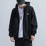 Толстовка мужская стандартная черная Lining, черный - фото 5