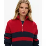 Свитер Superdry Classic Stripe, красный - фото 5