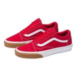 Кроссовки old skool gum bumpe 'red white' Vans, красный - фото 2