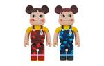 Bearbrick X Bape Peko chan & Poko chan BE@RBRICK - фото