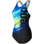 Купальник цельный женский Arena, синий - фото 2