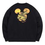 Свитер Li-Ning x Disney Crossover Round Neck Pullover 'Black Yellow', черный - фото