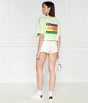Футболка Tommy Jeans Summer flag Cropped Fit, лаймовый - фото 2