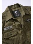 Рубашка Luis Vintage Shirt Short Sleeve Brandit, зеленый - фото 3