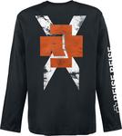 Рубашка с длинными рукавами Rammstein Weißes Kreuz, черный - фото 3