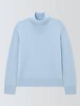 Водолазка из кашемира John Lewis, Light Blue - фото 4