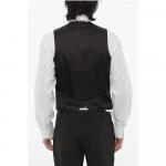 CC COLLECTION Жилет из смеси шерсти CERIM.RESET с джемперами Corneliani, Gray - фото 2