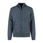 Толстовка с капюшоном на молнии MGO Philip, синий - фото