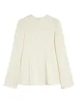 Атласная блузка JIL SANDER, белый - фото 5