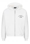 Толстовка с капюшоном на молнии VBS, белый - фото