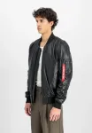 Бомбер унисекс Alpha Industries, Black - фото